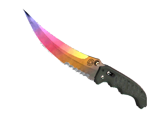 Image for the ★ Flip Knife | Fade weapon skin in Counter Strike 2