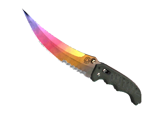 ★ StatTrak™ Flip Knife | Fade (Factory New)