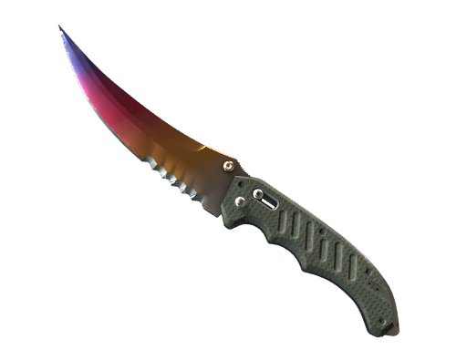 ★ StatTrak™ Flip Knife | Fade (Minimal Wear)