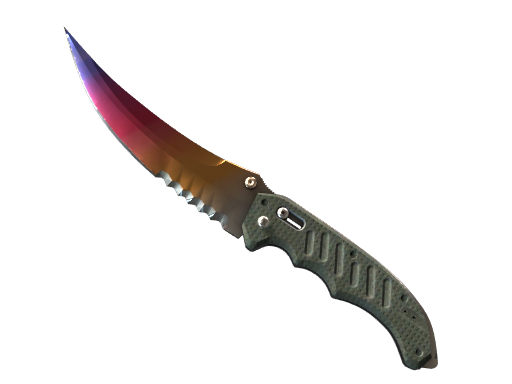 ★ StatTrak™ Flip Knife | Fade (Factory New)