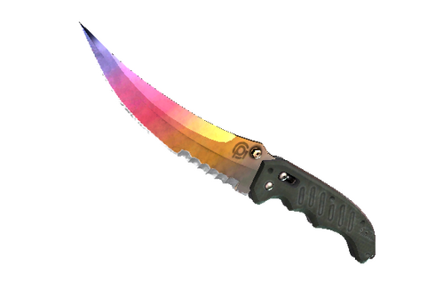 Buy ★ StatTrak™ Flip Knife | Fade (Factory New)