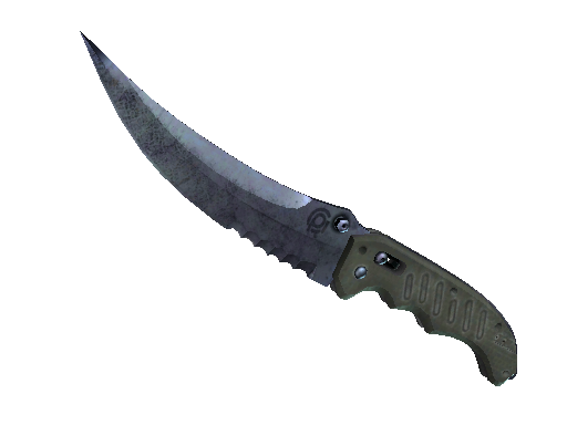 Image for the ★ Flip Knife | Blue Steel weapon skin in Counter Strike 2