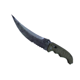 free csgo skin ★ StatTrak™ Flip Knife | Blue Steel (Factory New)