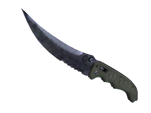 ★ StatTrak™ Flip Knife | Blue Steel (Field-Tested)