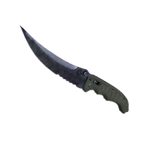 ★ Flip Knife | Blue Steel (Well-Worn)