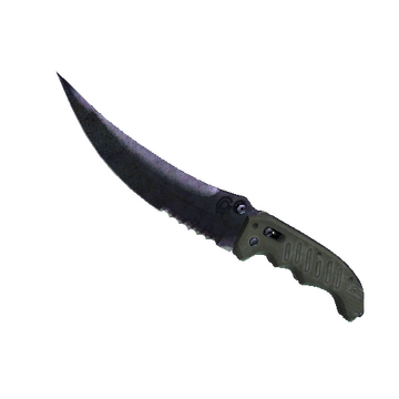 ★ StatTrak™ Flip Knife | Blue Steel