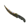 ★ StatTrak™ Flip Knife | Case Hardened <br>(Well-Worn)