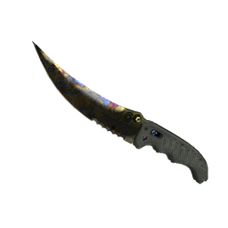 ★ StatTrak™ Flip Knife | Case Hardened (Battle-Scarred)