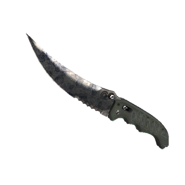 ★ StatTrak™ Flip Knife | Stained (Battle-Scarred)