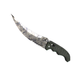 free csgo skin ★ StatTrak™ Flip Knife | Stained (Minimal Wear)