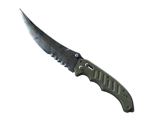 ★ StatTrak™ Flip Knife | Stained (Minimal Wear)