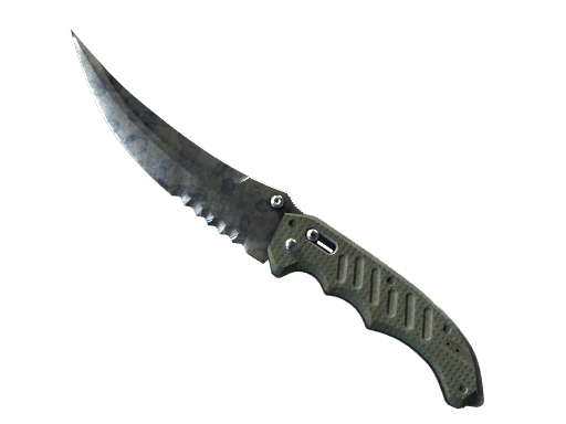 ★ StatTrak™ Flip Knife | Stained (Well-Worn)