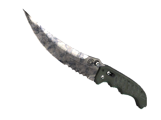 ★ StatTrak™ Flip Knife | Stained (Well-Worn)