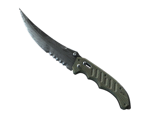 ★ Flip Knife | Damascus Steel (Minimal Wear)