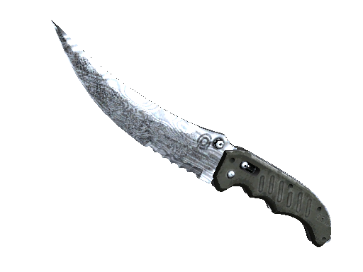 ★ Flip Knife | Damascus Steel (Field-Tested)