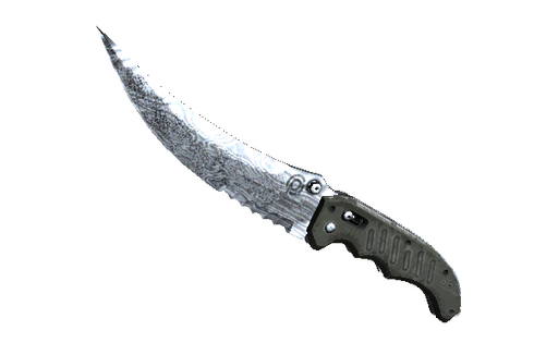 Buy ★ StatTrak™ Flip Knife | Damascus Steel (Field-Tested)