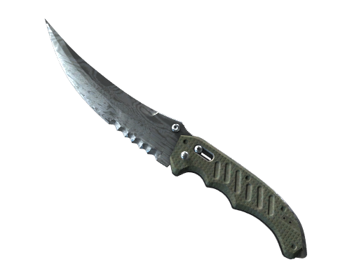 ★ StatTrak™ Flip Knife | Damascus Steel (Minimal Wear)