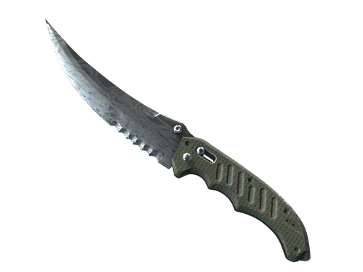 ★ Flip Knife | Damascus Steel (Minimal Wear)