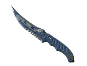 ★ Flip Knife | Bright Water (Battle-Scarred)