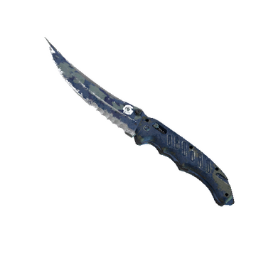 ★ StatTrak™ Flip Knife | Bright Water (Battle-Scarred)