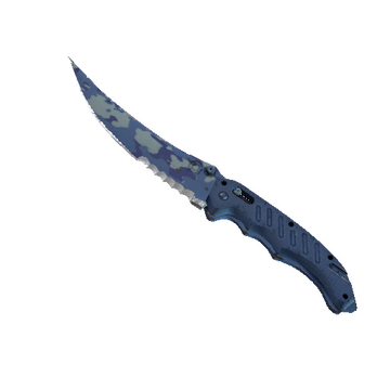 ★ StatTrak™ Flip Knife | Bright Water (Well-Worn)