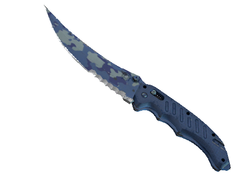 Stattrak Flip Knife Blue Steel Minimal Wear Youtube