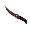 ★ StatTrak™ Flip Knife | Crimson Web <br>(Battle-Scarred)
