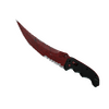 ★ StatTrak™ Flip Knife | Crimson Web <br>(Well-Worn)