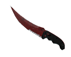 ★ StatTrak Flip Knife | Crimson Web