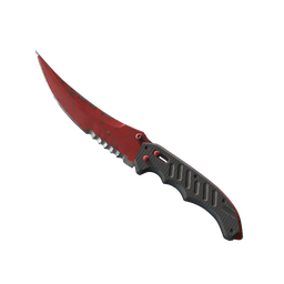 ★ StatTrak™ Flip Knife | Crimson Web (Field-Tested)