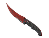 ★ Flip Knife | Crimson Web (Minimal Wear)