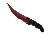 ★ Flip Knife | Crimson Web (Minimal Wear)