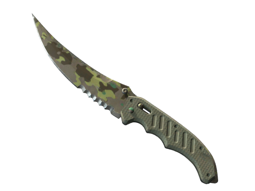 ★ StatTrak™ Flip Knife | Boreal Forest (Well-Worn)