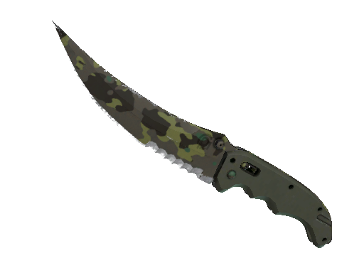 ★ Flip Knife | Boreal Forest (Well-Worn)