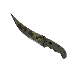 free csgo skin ★ StatTrak™ Flip Knife | Boreal Forest (Minimal Wear)