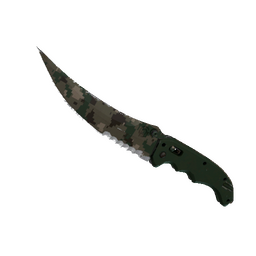 free csgo skin ★ Flip Knife | Forest DDPAT (Well-Worn)
