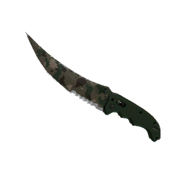 ★ StatTrak™ Flip Knife | Forest DDPAT