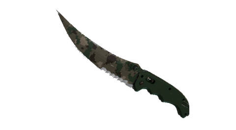 ★ Flip Knife | Forest DDPAT (Well-Worn)