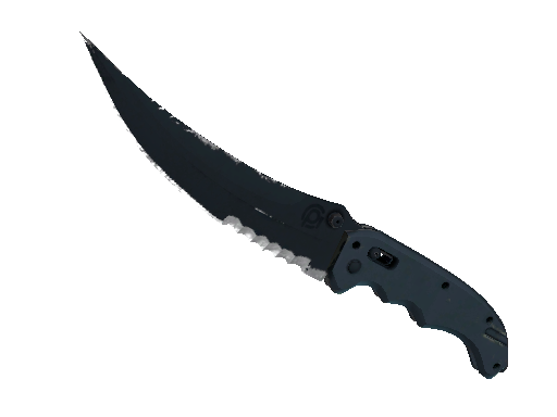 ★ StatTrak™ Flip Knife | Night (Well-Worn)