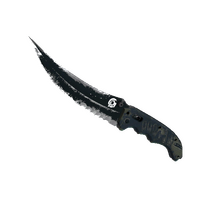 ★ Flip Knife | Night (Battle-Scarred)
