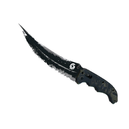 free csgo skin ★ StatTrak™ Flip Knife | Night (Battle-Scarred)