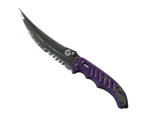 Flip Knife ★ | Ultraviolet (Testado no Terreno)