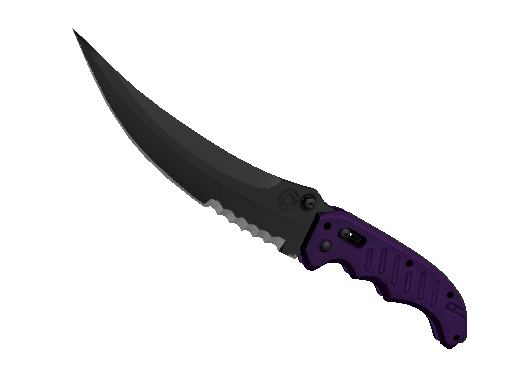 ★ StatTrak™ Flip Knife | Ultraviolet (Minimal Wear)