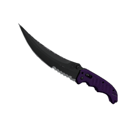 free cs2 skins ★ Flip Knife | Ultraviolet (Well-Worn)