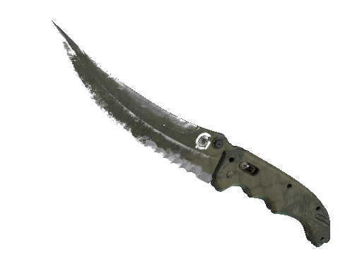 ★ StatTrak™ Flip Knife | Safari Mesh (Battle-Scarred)