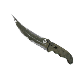 free csgo skin ★ StatTrak™ Flip Knife | Safari Mesh (Battle-Scarred)