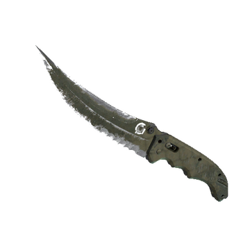 ★ StatTrak™ Flip Knife | Safari Mesh (Battle-Scarred)