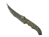 ★ Flip Knife | Safari Mesh (Battle-Scarred)