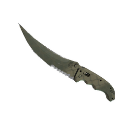 ★ StatTrak™ Flip Knife | Safari Mesh (Well-Worn)