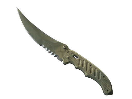 ★ Flip Knife | Safari Mesh (Well-Worn)